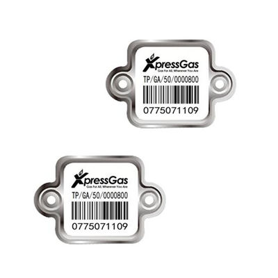 LPG กระบอกแก๊สบาร์โค้ดแก๊สถาวรกลางแจ้ง 20 ปี