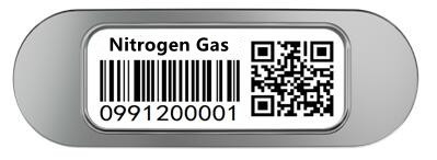 ป้องกันรังสี UV แก๊สอุตสาหกรรมถังบาร์โค้ด Ball Type Oil Proof